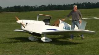 SD1 Minisport homebuilt ultralight aircraft [upl. by Inajar]