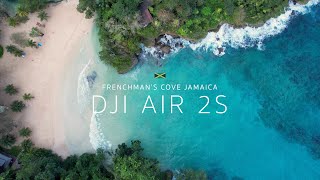 FRENCHMANS COVE JAMAICA  4K DRONE VIDEO [upl. by Alistair]