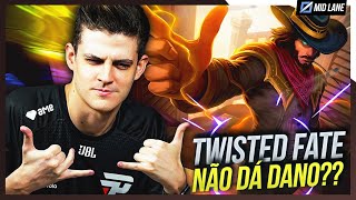 Ficar FORTE de TWISTED FATE é raro então VAMOS APROVEITAR 🃏😎 [upl. by Einalam369]