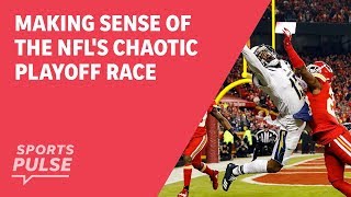 Making sense of the NFLs chaotic playoff race [upl. by Aihsakal]