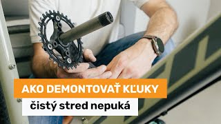 Ako demontovať kľuky  čistý stred nepuká [upl. by Eniawtna]