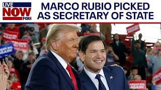 Trump cabinet Marco Rubio expected to be named as Secretary of State  LiveNOW from FOX [upl. by Quintin327]