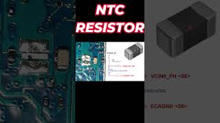 NTC Resistor in Laptop Motherboard shortsfeed laptop laptoprepair [upl. by Demah]