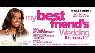 MY BEST FRIENDS WEDDING World Premiere  Ogunquit Playhouse [upl. by Areema21]