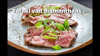 Tataki van diamanthaas  FireampFood TV [upl. by Mayhs]