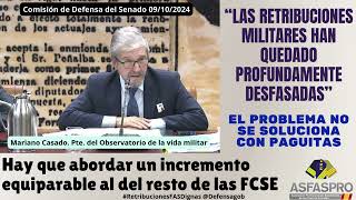 “LAS RETRIBUCIONES MILITARES HAN QUEDADO PROFUNDAMENTE DESFASADAS” [upl. by Dich]