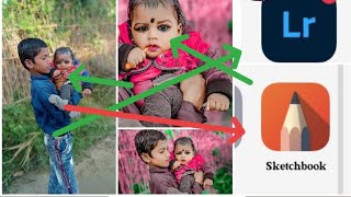 lightroom new editing auto SketchBook New editorVinayEditor2 photo 2024 photo [upl. by Acirretahs]