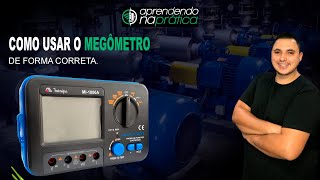 Como Usar o Megômetro CORRETAMENTE para medir Resistência de Isolação [upl. by Neraa441]