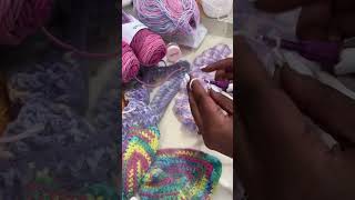 How To Crochet Large Projects Creating a Cozy and Colorful Blanket [upl. by Aleusnoc]