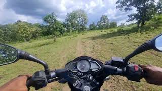 Ns 125 offroad raw clip [upl. by Arnelle]