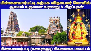 பிள்ளையார்பட்டி கற்பக விநாயகர் கோயில் சிவகங்கை மாவட்டம்  Pillayarpatti Karpaka Vinayakar Temple [upl. by Dranoc811]