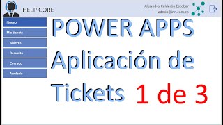 Taller Power Platform  Sesión 1  App de tickets [upl. by Parke]