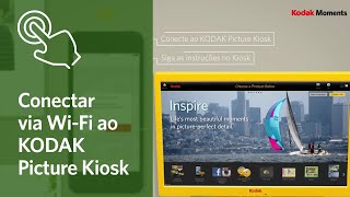 Kodak Moments App  conectar via wifi ao KODAK Picture Kiosk [upl. by Nillor]