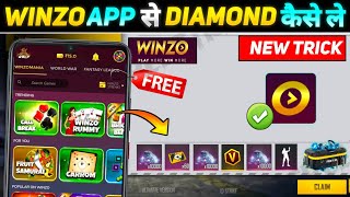 Winzo App Se Free Fire Me Diamond Kaise Le 2024  How To Use Winzo App For Free Diamonds  Winzo [upl. by Gerald515]