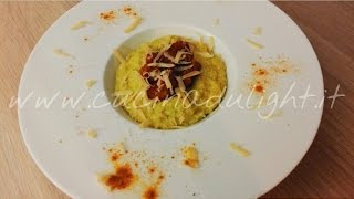 Cucina Dulight  Spezzatino di Soia con Polenta di Crusca videoricetta [upl. by Niledam]