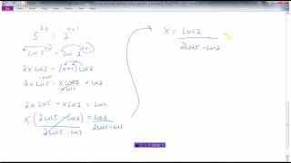 Solving Exponential Equations Using Logarithms [upl. by Akinimod410]