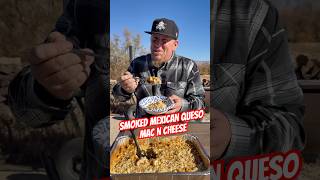 Smoked Mexican Queso Mac N Cheese [upl. by Atinreb]