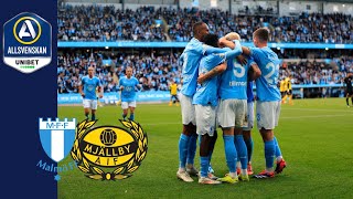 Malmö FF  Mjällby AIF 20  Höjdpunkter [upl. by Norym47]