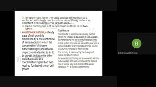 continuous cell culture chemostat and turbitdostat [upl. by Laefar]