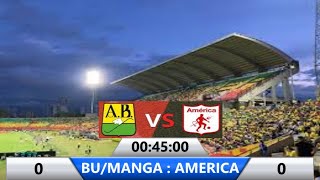 BUCARAMANGA VS AMERICA [upl. by Yroggerg]