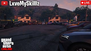 GTA 5 ONLINE LIVE CAR MEET🚘 CAR SHOW🔥 DRAGS  CRUISE Ps4💯 [upl. by Charlie9]