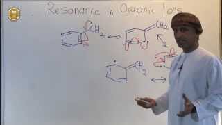 Resonance in Organic Ions Benzylic Radical [upl. by Junno]