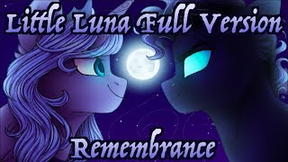 quotLittle Luna Full Versionquot Animatic Remembrance [upl. by Septima]