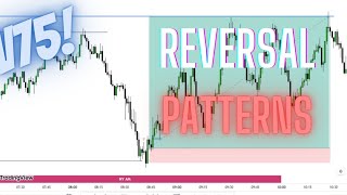 Volatility 75 REVERSAL PATTERNS  ICT concepts [upl. by Bekelja]