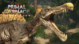 SPINOSAURUS BEACH DAY  Primal Carnage Extinction  Part 21 [upl. by Kristos888]