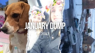 January Dump 2017  Life of Tegs [upl. by Romeon]