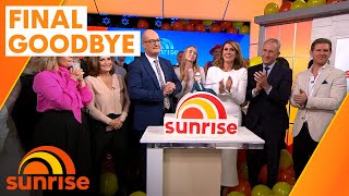 Kochies final appearance on Sunrise  Sunrise [upl. by Akkahs]