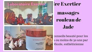 Echanges autour des soins Exertier massages rouleau de jade [upl. by Aydni]