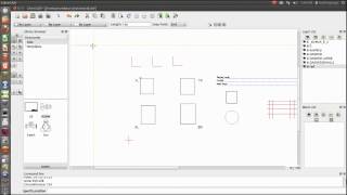 LibreCAD tutorial 11  The toolbars and the divide function [upl. by Nawtna]