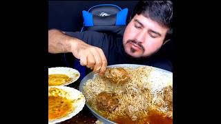 ASMR EATING SPICY CHICKEN CURRY🔥 BASMATI RICE  shorts mukbangnasmreating mukbangasmr asmr [upl. by Gurolinick3]