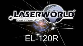 Laserworld  EL120R  Ecoline Series single color red laser [upl. by Anitsrihc632]