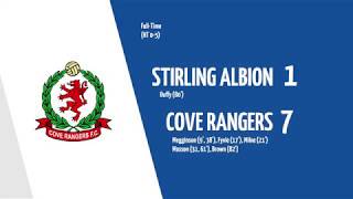 Stirling Albion v Cove Rangers  Ladbrokes League Two  Tuesday 10th March 2020 [upl. by Akemhs]