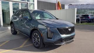 2025 Cadillac XT4 Sport Review  Wolfe Cadillac Edmonton  Stock number YF125113 [upl. by Akkina784]