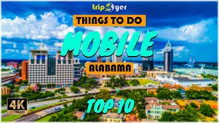 Mobile Alabama ᐈ Things to do  What to do  Places to See  Tripoyer 😍 4K [upl. by Yevrah816]