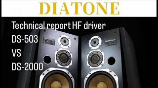 Технический обзор ВЧ драйверов Diatone DS503 DS2000 II In Audio [upl. by Castra]