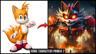 Sonic The Hedgehog All Characters as Primus Part 2 [upl. by Garnes]