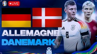 🔴🇩🇪🇩🇰 ALLEMAGNE  DANEMARK LIVE  🇩🇪LA MANNSCHAFT GRAND FAVORI  18 EURO 2024  EURO 2024 LIVE [upl. by Wilhelm710]