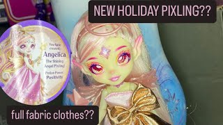 NEW HOLIDAY PIXLING Magic mixies pixlings shimmerverse angelica unboxing and review [upl. by Nolyat68]