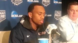 UConn Guard Ryan Boatright PreFinal Four Championship Game 4614 [upl. by Berlyn]