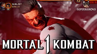 PLAYING OMNIMAN ALL DAY  Mortal Kombat 1 quotOmniManquot Gameplay [upl. by Nuoras]