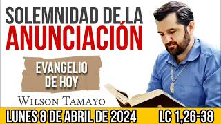 Evangelio de hoy LUNES 8 de Abril Lc 12638  Wilson Tamayo  Tres Mensajes [upl. by Cynara]