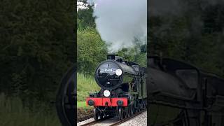 Newly built steam train ’Beachy Head’ EMERGES from tunnel train steamtrain steamengine railway [upl. by Fitting]