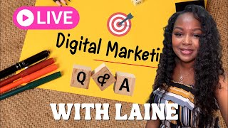 QampA  Digital Marketing  Digital Products amp How to make💸from your📲 [upl. by Lugo669]