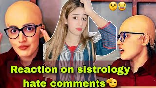 Reaction on Sistrology hate comments 😅  faiqaali [upl. by Acinorej]