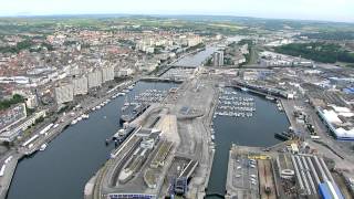 PORT DE PLAISANCE DE BOULOGNE SUR MER port sur la Côté dOpale dans le NordPas de Calais [upl. by Dogs]