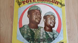 Uncle Toye Ajagun and His Olumo Sound Makers  Akuko Diri Ara TYCR Nigeria 1980 [upl. by Tor]